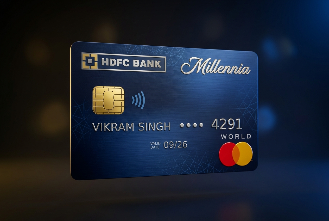 HDFC Bank All Credit Cards Portfolio - Millennia & Regalia